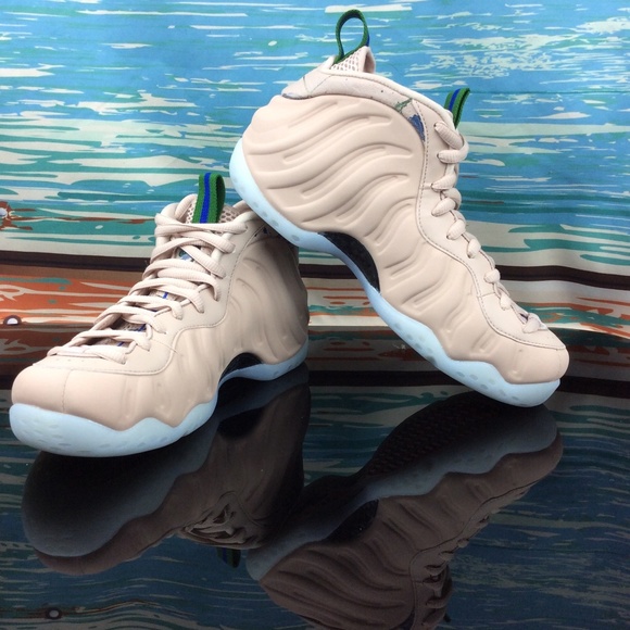 nike air foamposite one particle beige